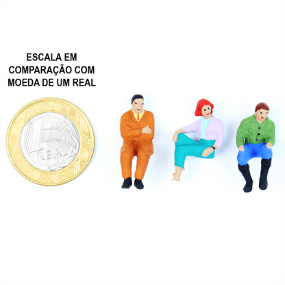Figuras Para Maquetes 1/43 425 Minitec 03 Peças