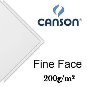 Papel Canson Fine Face Branco 200g/m² 66x96cm