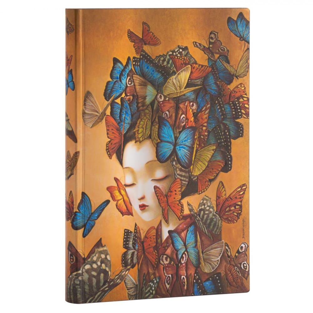 Paperblanks Madame Butterfly Capa Flexível Maxi Pontilhado