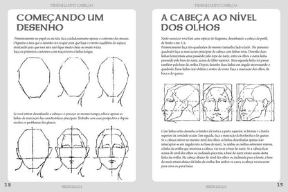 Desenhando Cabeças - Masculina, Feminina e Infantil