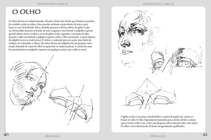 Desenhando Cabeças - Masculina, Feminina e Infantil