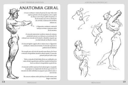 Como Desenhar Anatomia - A Figura em Construção