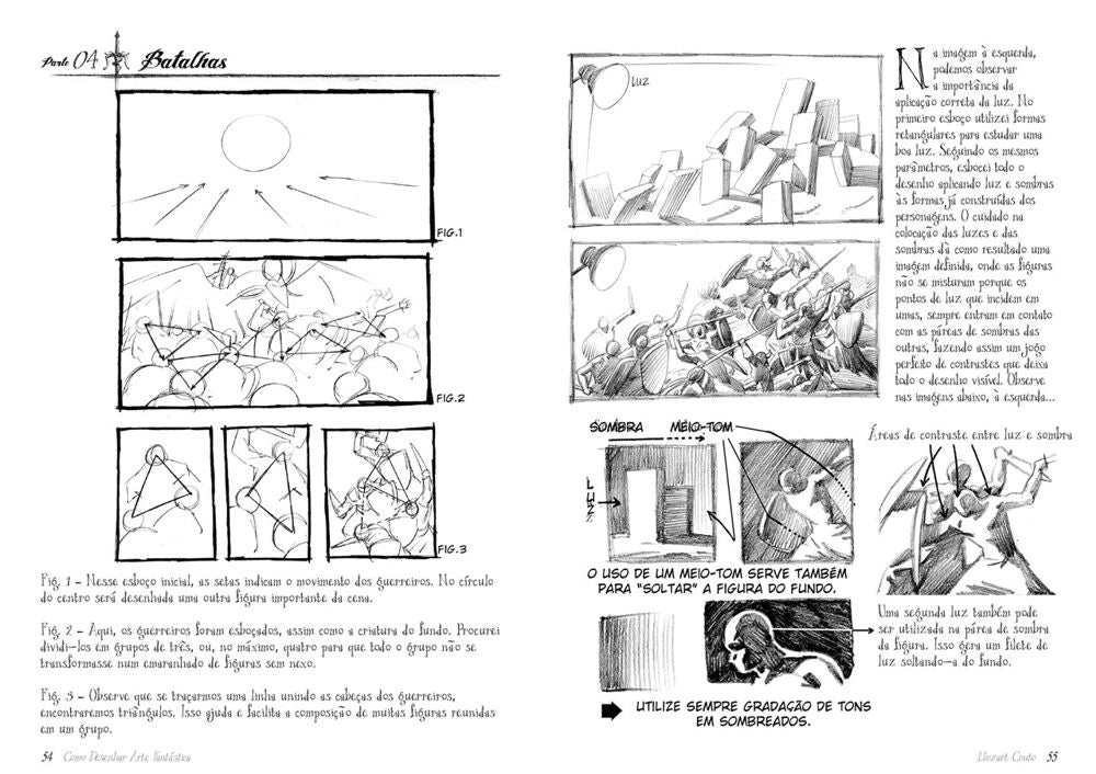 Como Desenhar Arte Fantástica - Mozart Couto