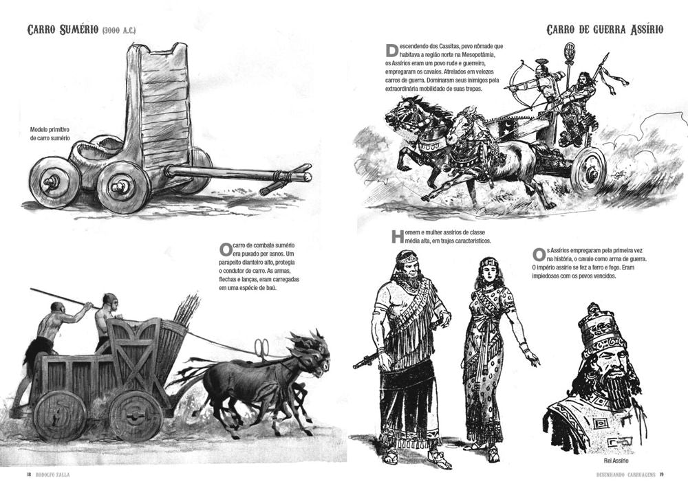Desenhando Carruagens - Rodolfo Zalla