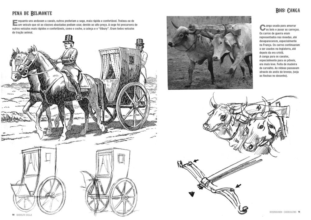 Desenhando Carruagens - Rodolfo Zalla