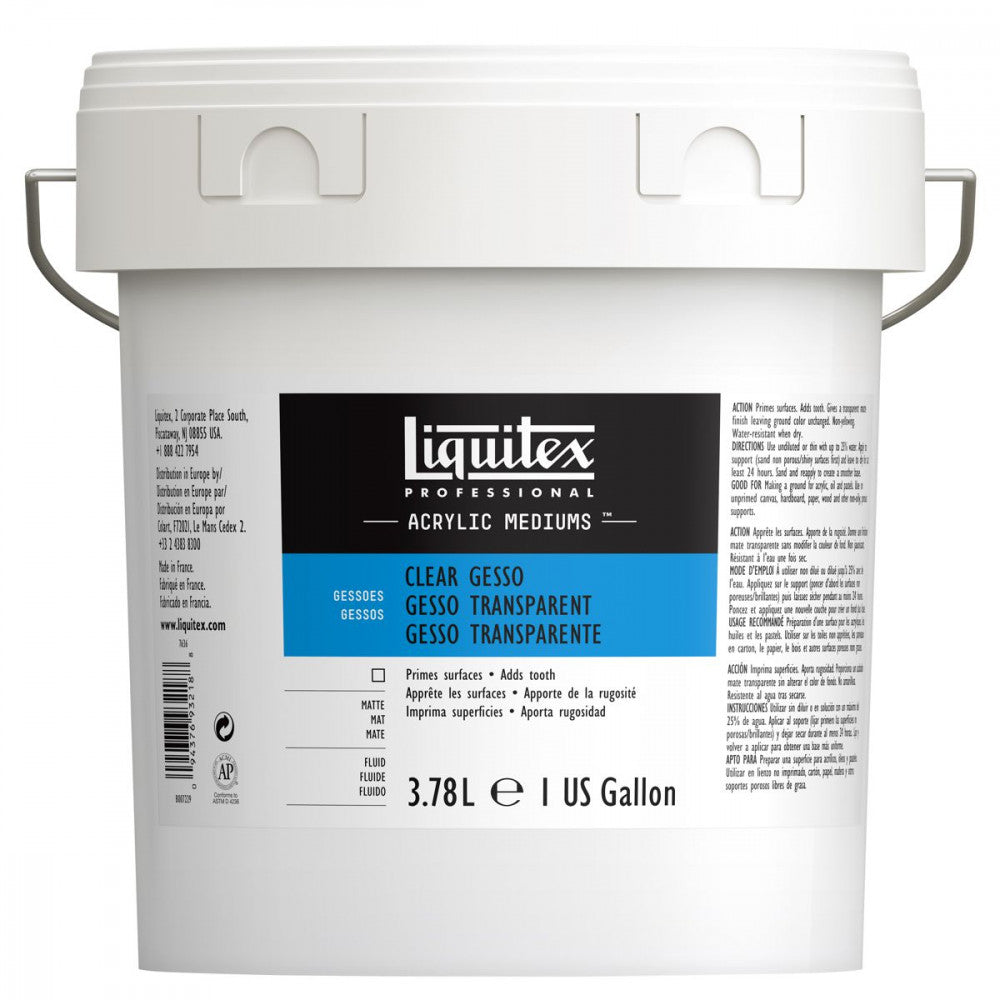 Gesso Acrílico Transparente Liquitex 3,78L 7636