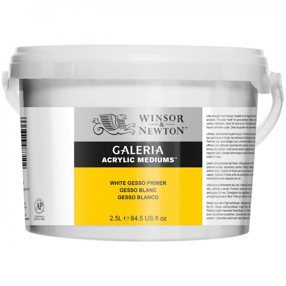 Gesso Acrílico Primer Profissional Winsor & Newton 2,5L