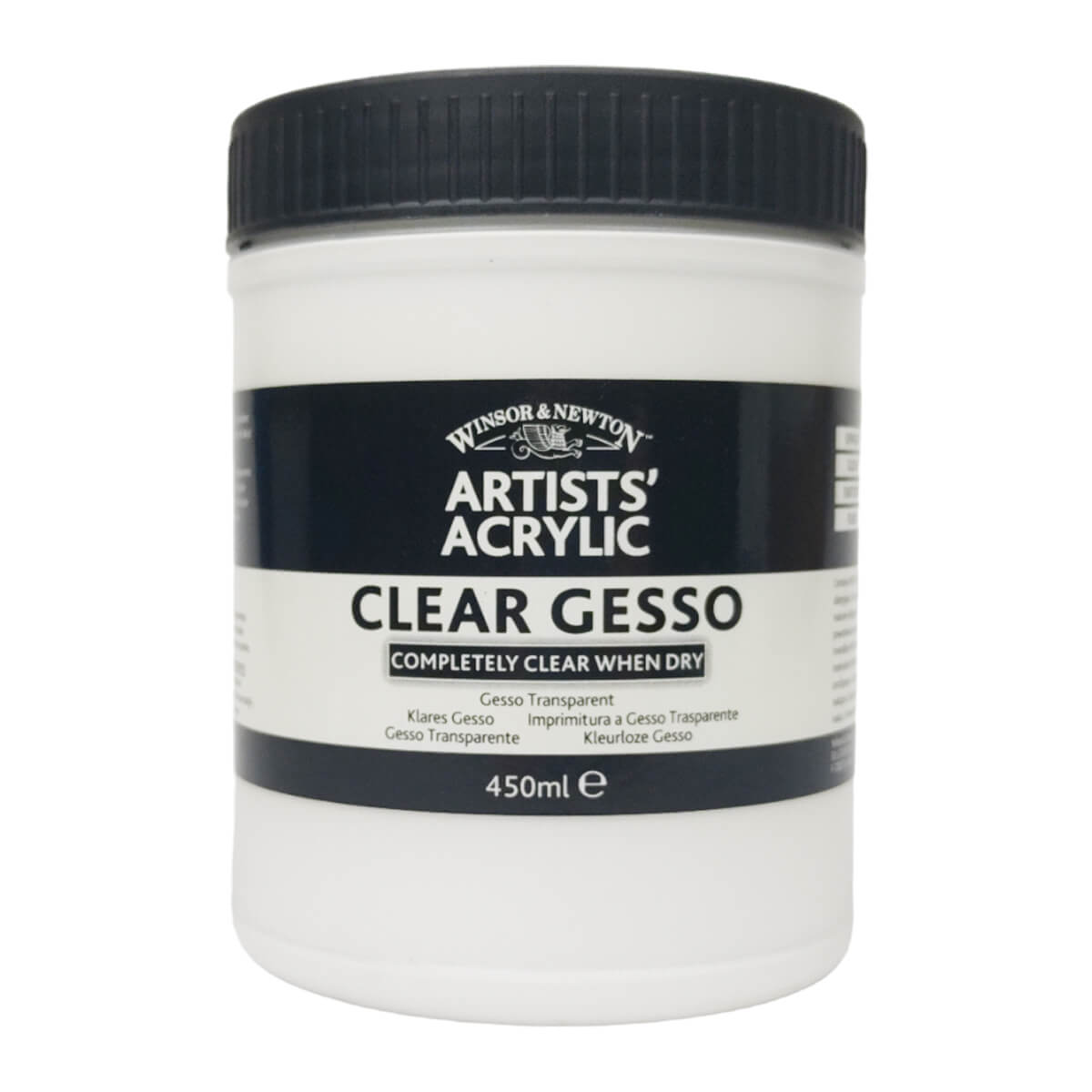 Gesso Acrílico Transparente Profissional Winsor & Newton 450ml