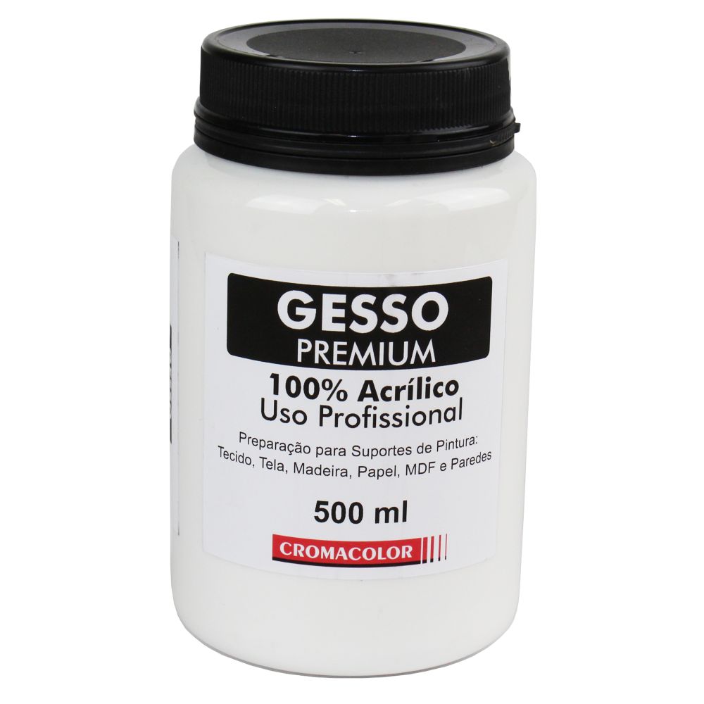 Gesso Acrílico PREMIUM Cromacolor  500ml