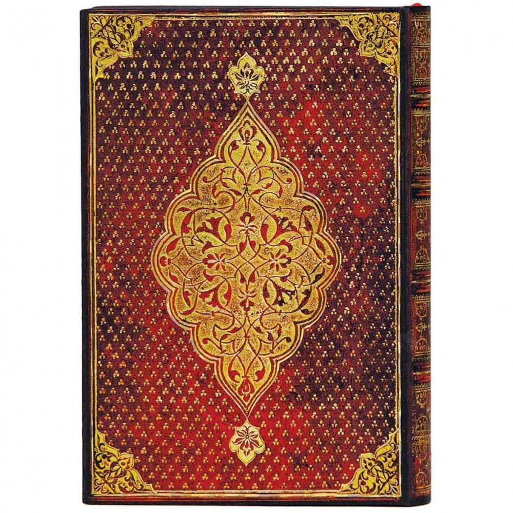 Paperblanks Golden Trefoil Mini Capa Dura Sem Pauta