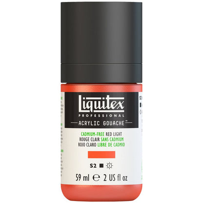 Tinta Acrílica Guache Liquitex 59ml S2 893 Cadmium Free Red Light