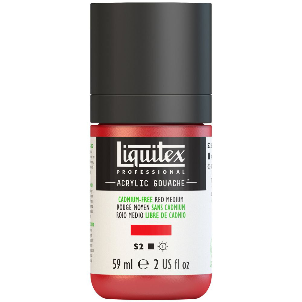 Tinta Acrílica Guache Liquitex 59ml S2 894 Cadmium Free Red Medium