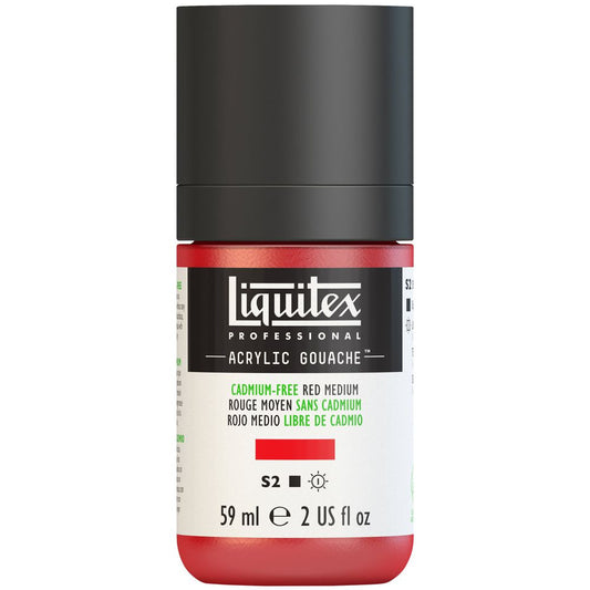 Tinta Acrílica Guache Liquitex 59ml S2 894 Cadmium Free Red Medium