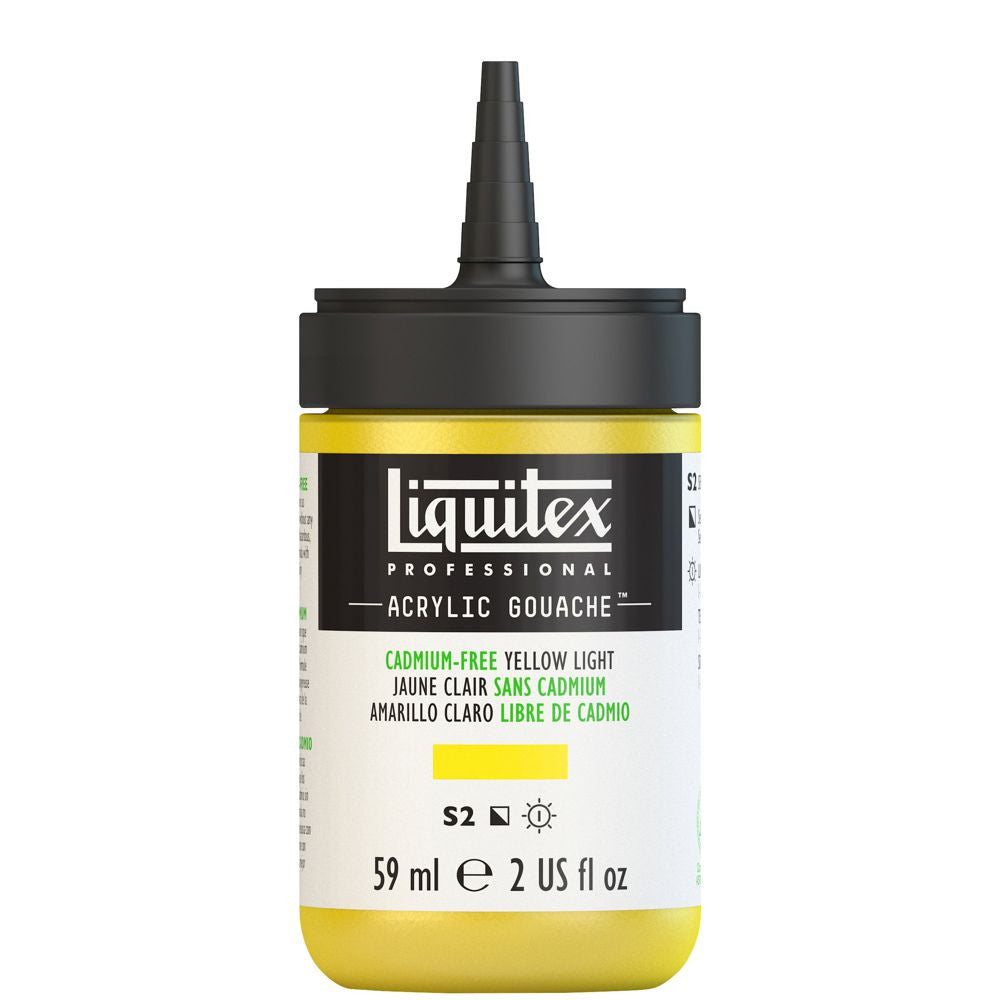 Tinta Acrílica Guache Liquitex 59ml S2 889 Cadmium Free Yellow Light