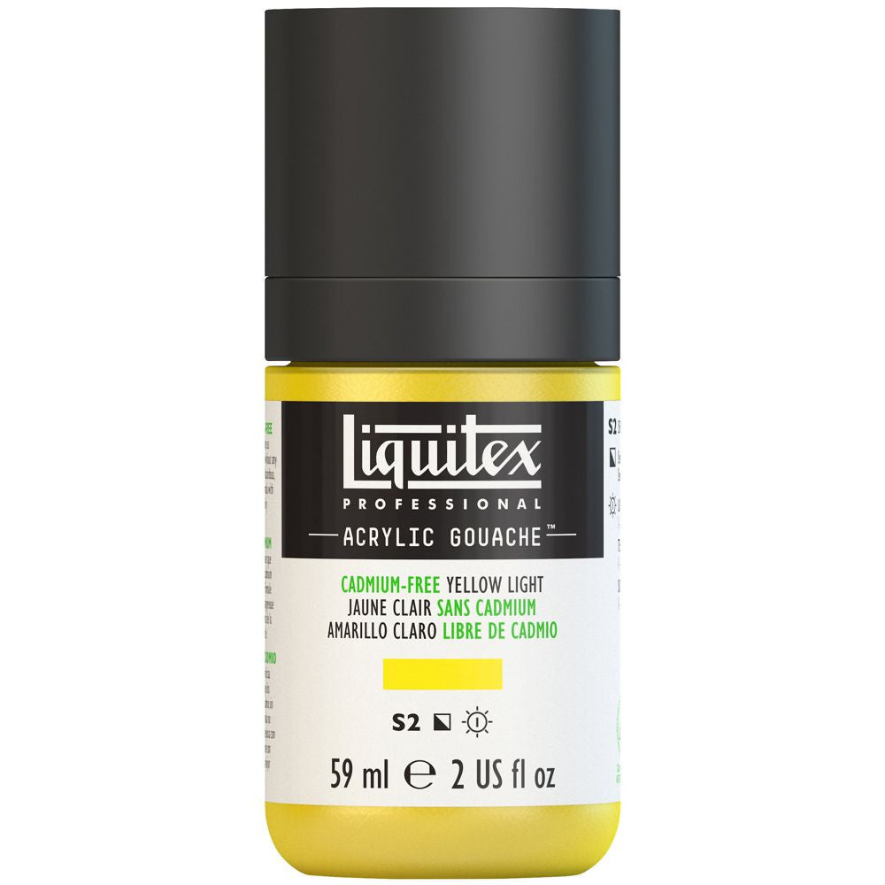 Tinta Acrílica Guache Liquitex 59ml S2 889 Cadmium Free Yellow Light