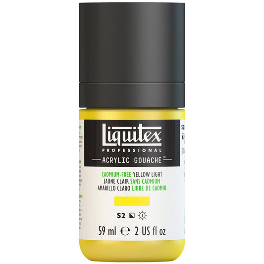 Tinta Acrílica Guache Liquitex 59ml S2 889 Cadmium Free Yellow Light