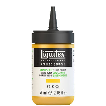 Tinta Acrílica Guache Liquitex 59ml S2 890 Cadmium Free Yellow Medium