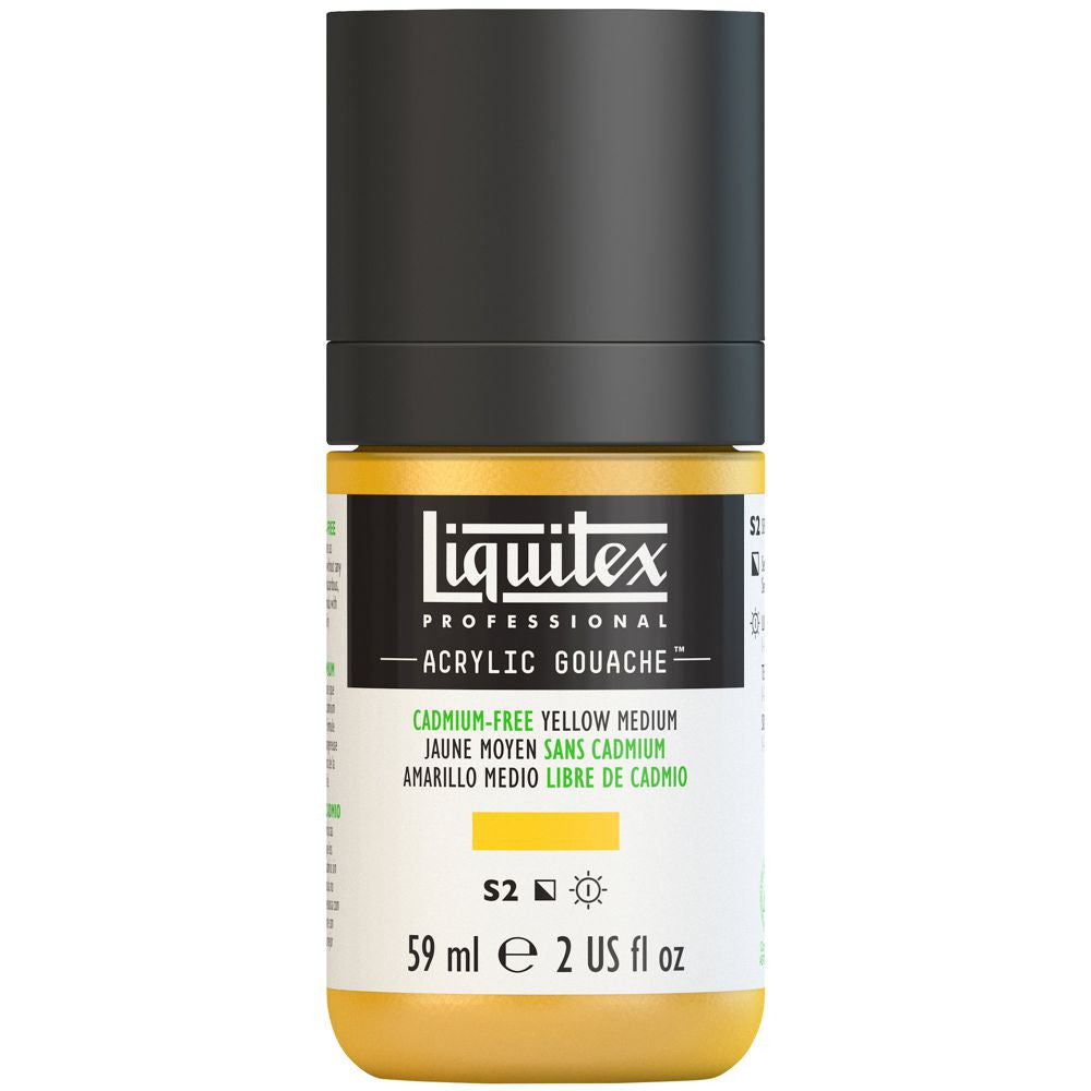 Tinta Acrílica Guache Liquitex 59ml S2 890 Cadmium Free Yellow Medium