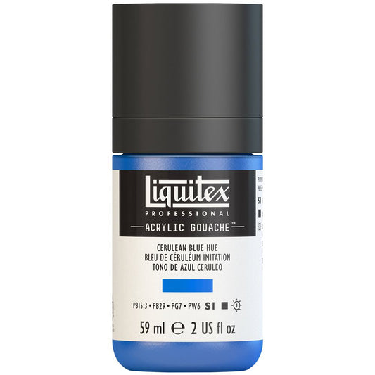 Tinta Acrílica Guache Liquitex 59ml S1 470 Cerulean Blue Hue