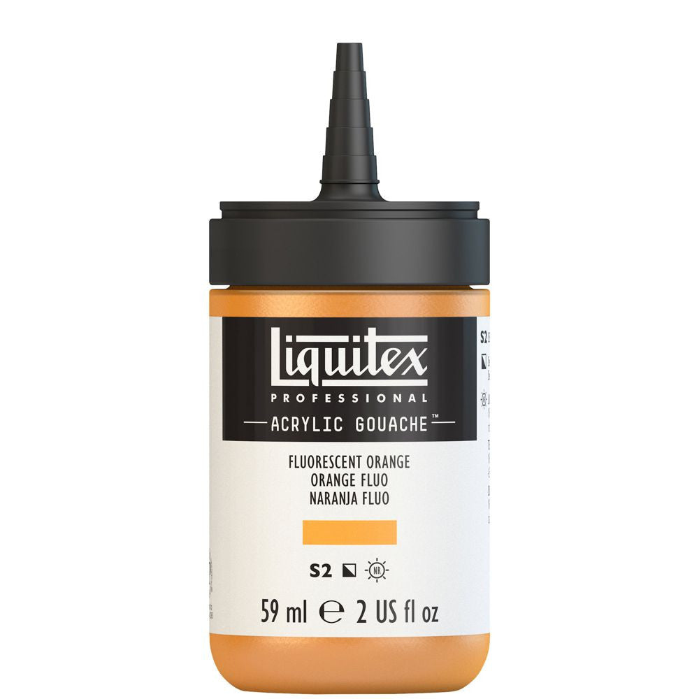 Tinta Acrílica Guache Liquitex 59ml S2 982 Fluo Orange