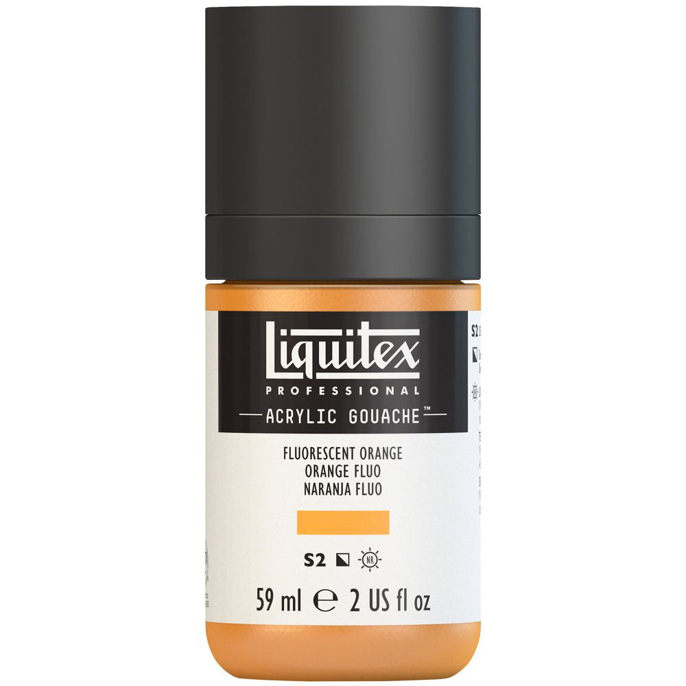 Tinta Acrílica Guache Liquitex 59ml S2 982 Fluo Orange