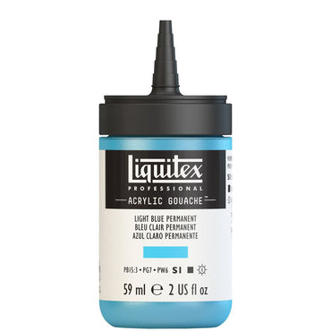 Tinta Acrílica Guache Liquitex 59ml S1 770 Light Blue Permanent
