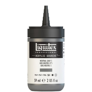 Tinta Acrílica Guache Liquitex 59ml S1 599 Neutral Grey 5