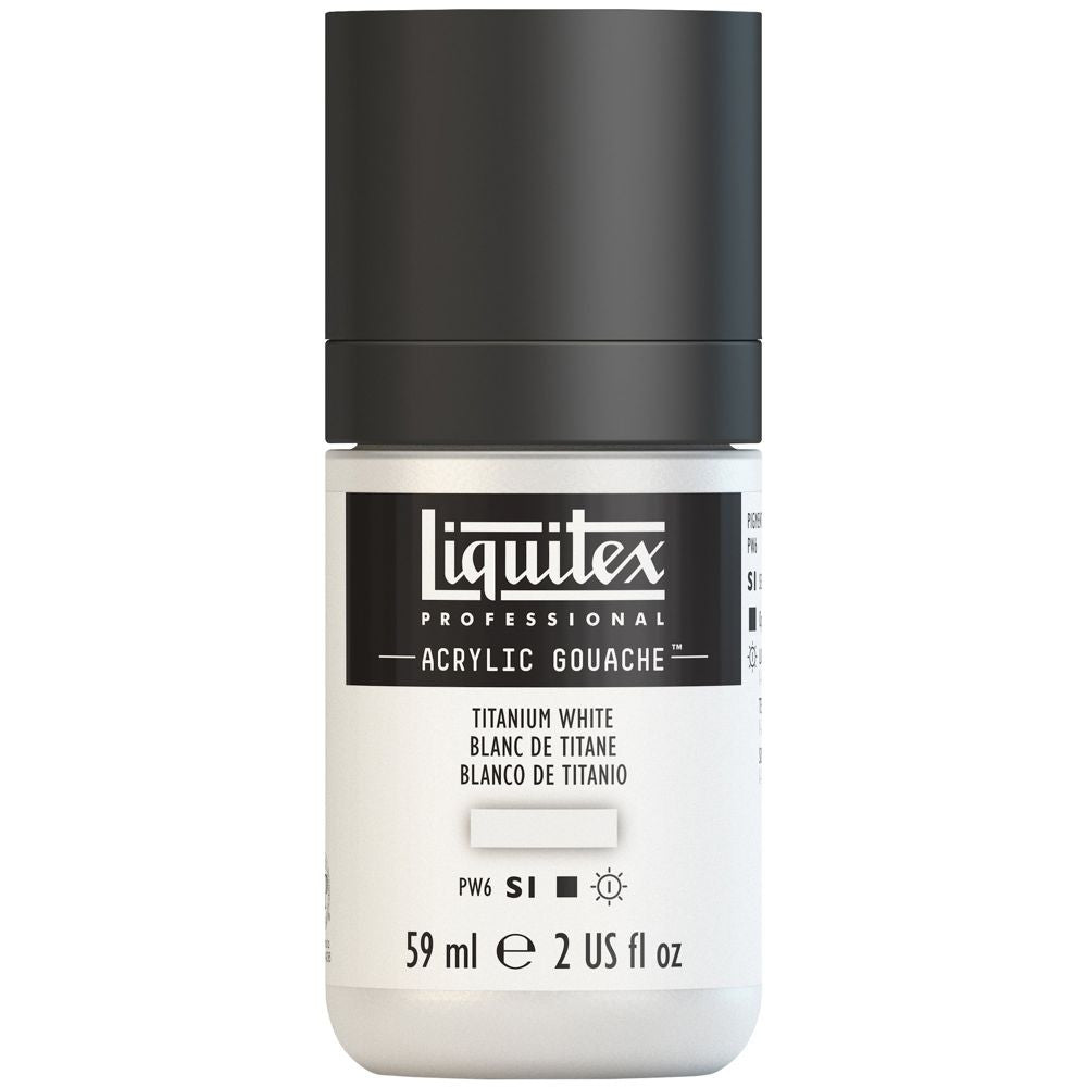 Tinta Acrílica Guache Liquitex 59ml S1 432 Titanium White