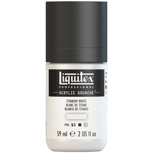 Tinta Acrílica Guache Liquitex 59ml S1 432 Titanium White