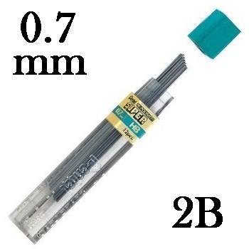 Mina Grafite Pentel 0.7mm 2B