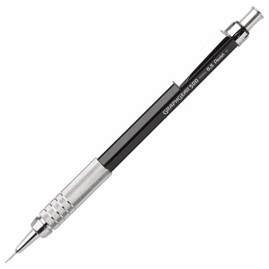 Lapiseira Pentel Graphgear Profissional 500 0.5mm Preto