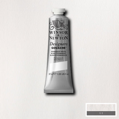 Tinta Guache Winsor & Newton Designers 37ml S1 512 Permanent White