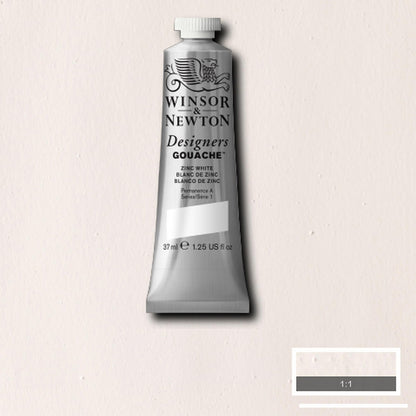 Tinta Guache Winsor & Newton Designers 37ml S1 748 Zinc White