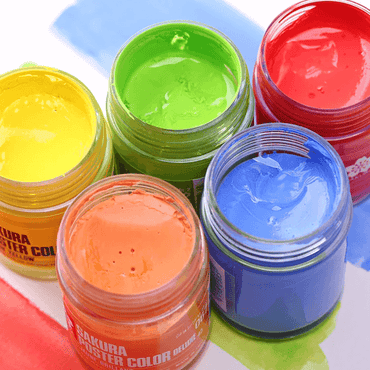 Tinta Guache Sakura Poster Color 30ml 5 Orange