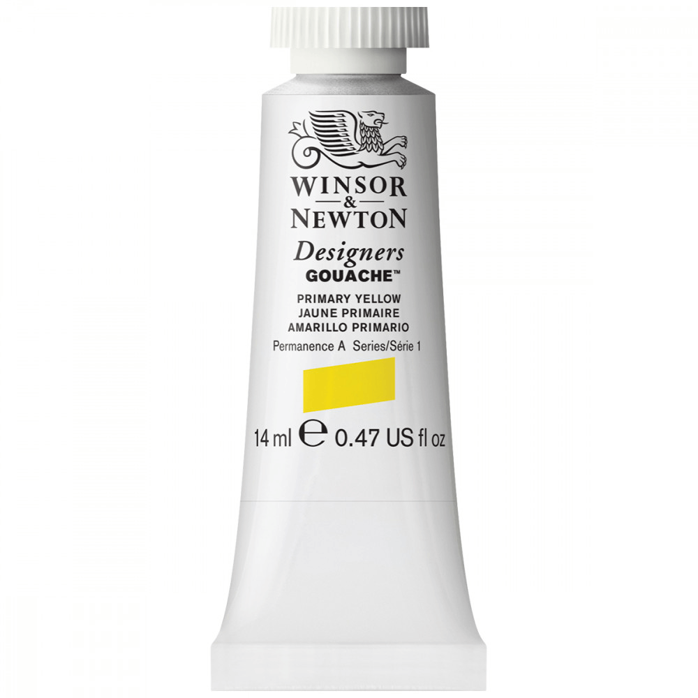 Tinta Guache Winsor & Newton Designers 14ml S1 527 Primary Yellow