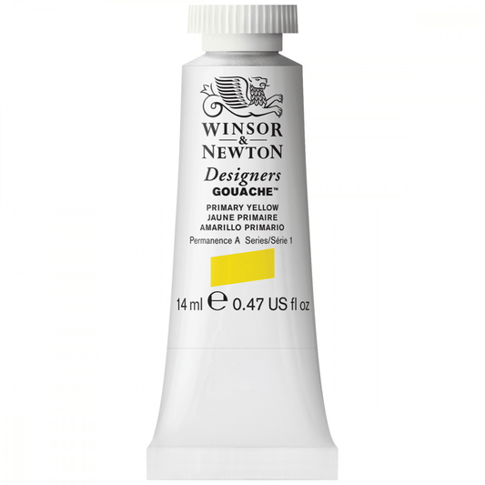 Tinta Guache Winsor & Newton Designers 14ml S1 527 Primary Yellow