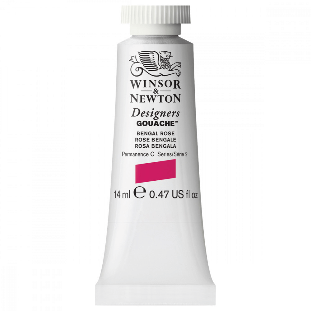 Tinta Guache Winsor & Newton Designers 14ml S2 028 Bengal Rose