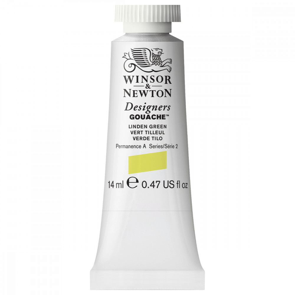 Tinta Guache Winsor & Newton Designers 14ml S2 369 Linden Green