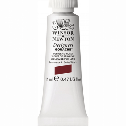 Tinta Guache Winsor & Newton Designers 14ml S3 470 Perylene Violet
