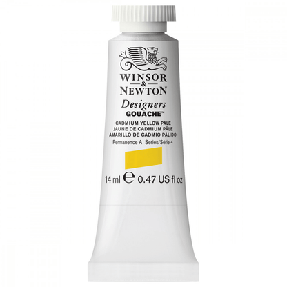 Tinta Guache Winsor & Newton Designers 14ml S4 118 Cadmium Yellow Pale