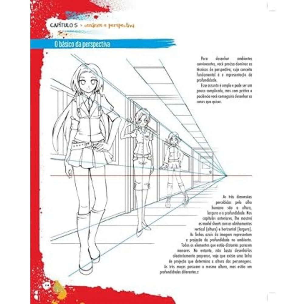 Guia Prático para Desenhar Mangá - Editora Cras - Thiago Spyked e Suu Hideto