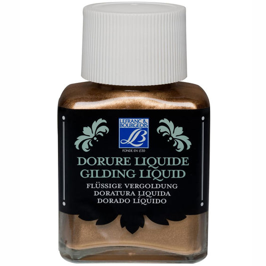 Tinta Líquida Para Douração Gilding Liquid Lefranc & Bourgeois 30ml 722 Classic Gold