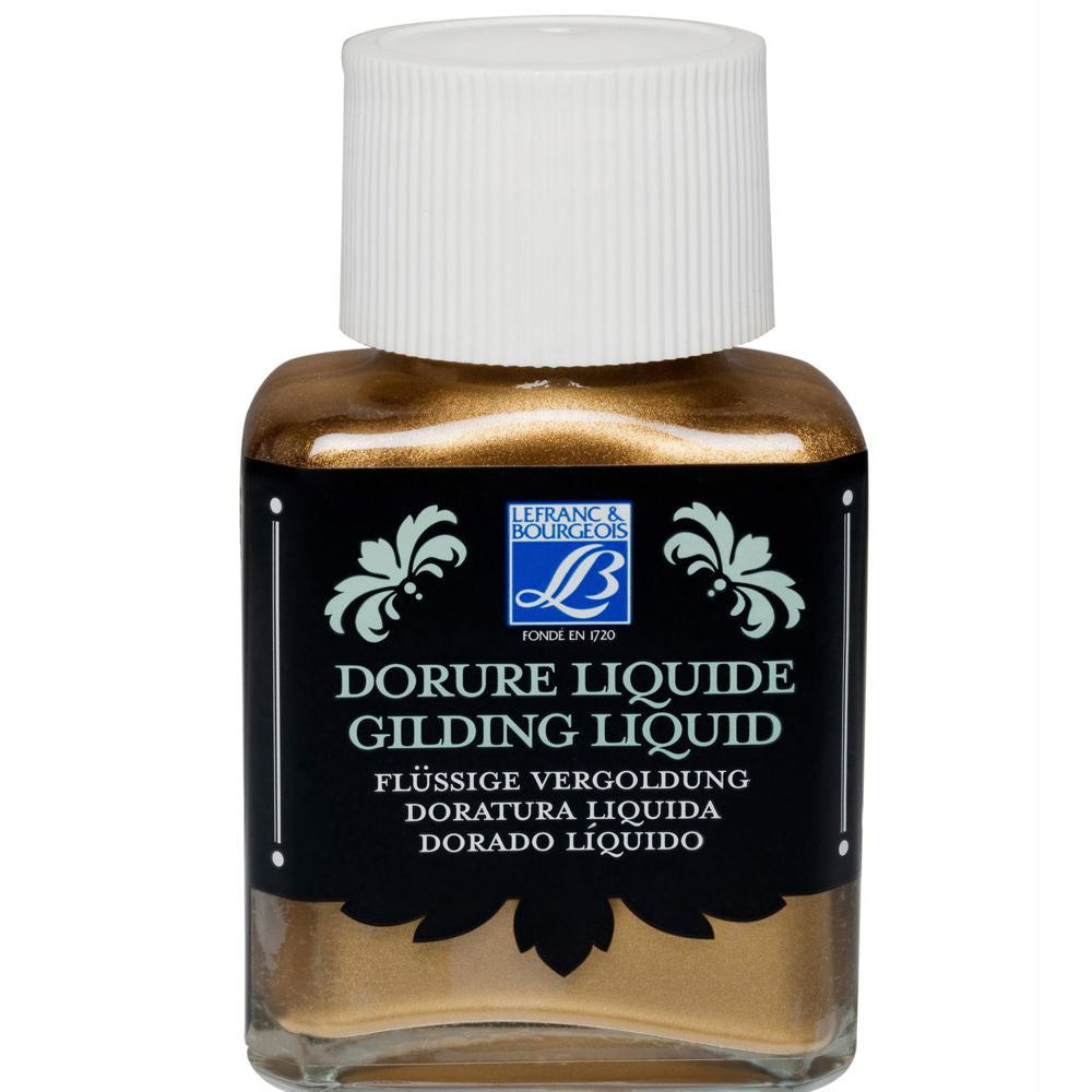 Tinta Líquida Para Douração Gilding Liquid Lefranc & Bourgeois 30ml 701 Pale Gold