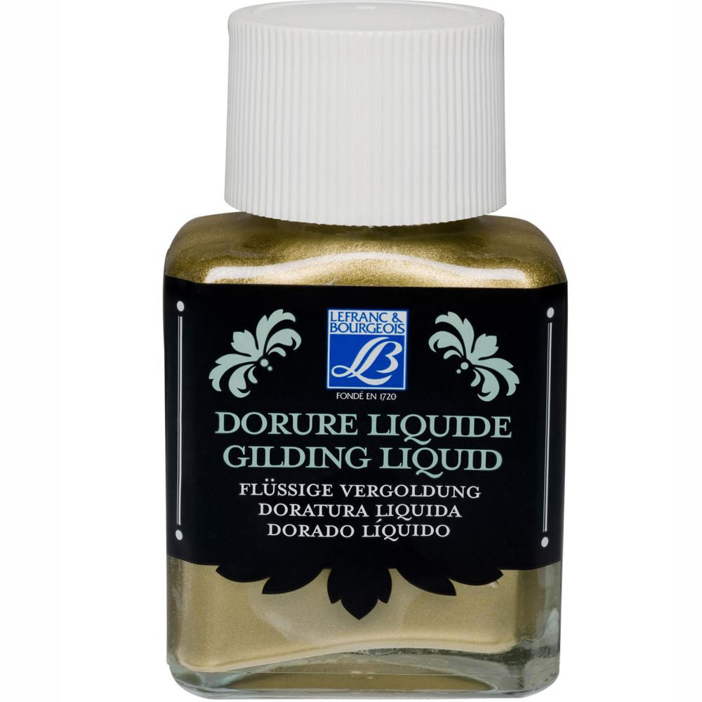 Tinta Líquida Para Douração Gilding Liquid Lefranc & Bourgeois 30ml 702 Rich Gold 