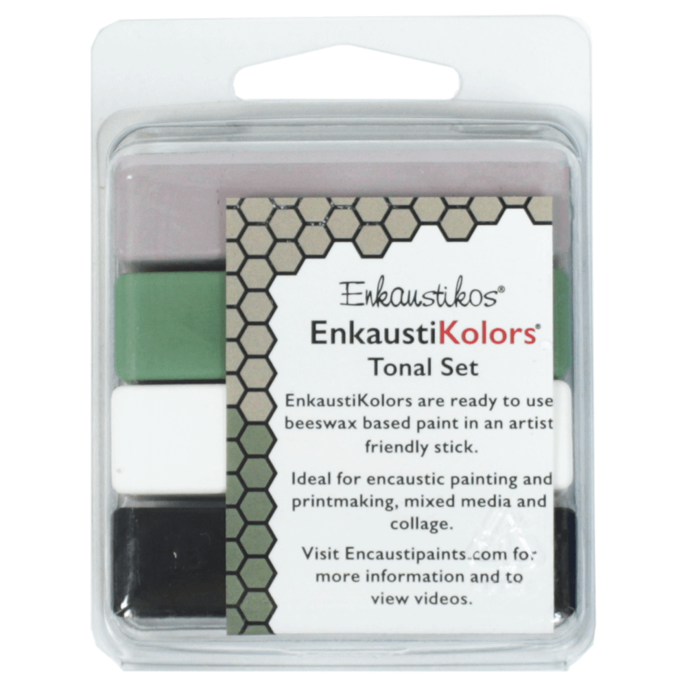 Kit Encaustica 4 Cores Tonais Enk4145 Enkaustikos 