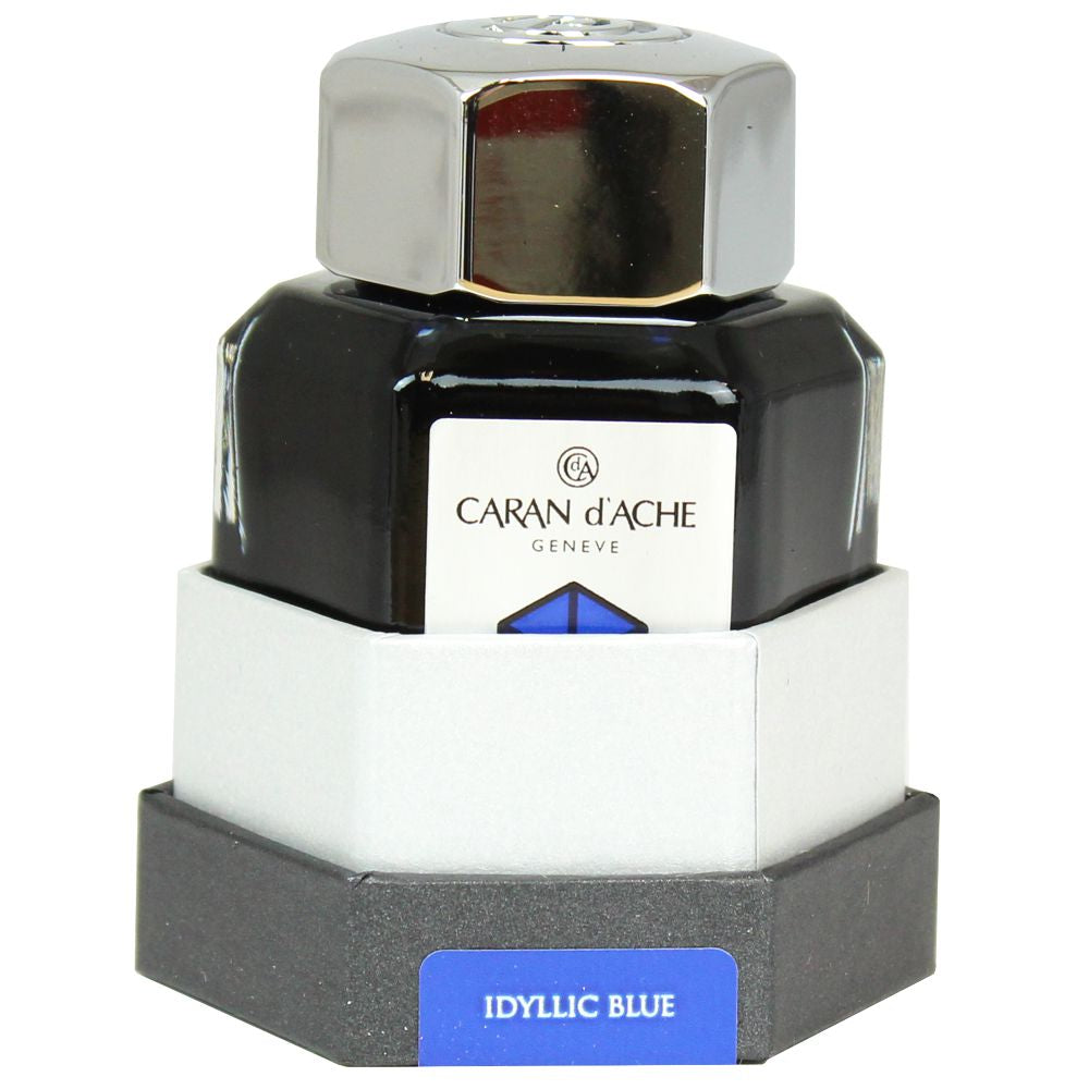 Tinta Para Tinteiro Chromatics Caran d'Ache Iddyllic Blue 50ml