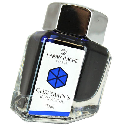 Tinta Para Tinteiro Chromatics Caran d'Ache Iddyllic Blue 50ml