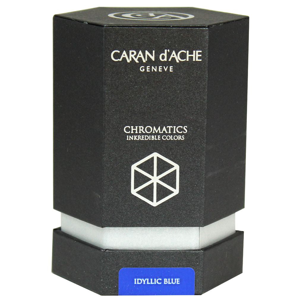 Tinta Para Tinteiro Chromatics Caran d'Ache Iddyllic Blue 50ml