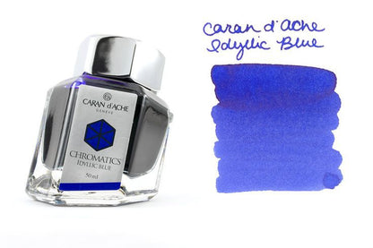 Tinta Para Tinteiro Chromatics Caran d'Ache Idyllic Blue 50ml