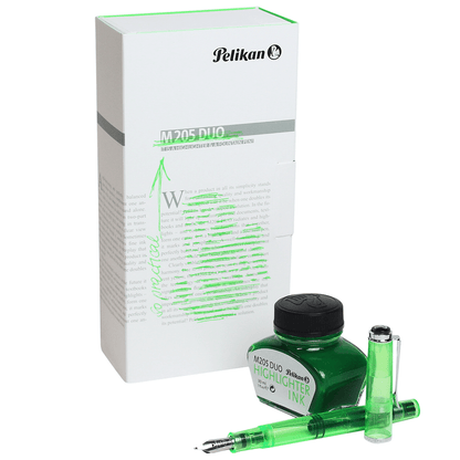 Caneta Tinteiro M205 Duo Green Highlighter Pelikan